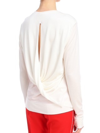 Белый свитер HELMUT LANG: фото 4 - Invogue